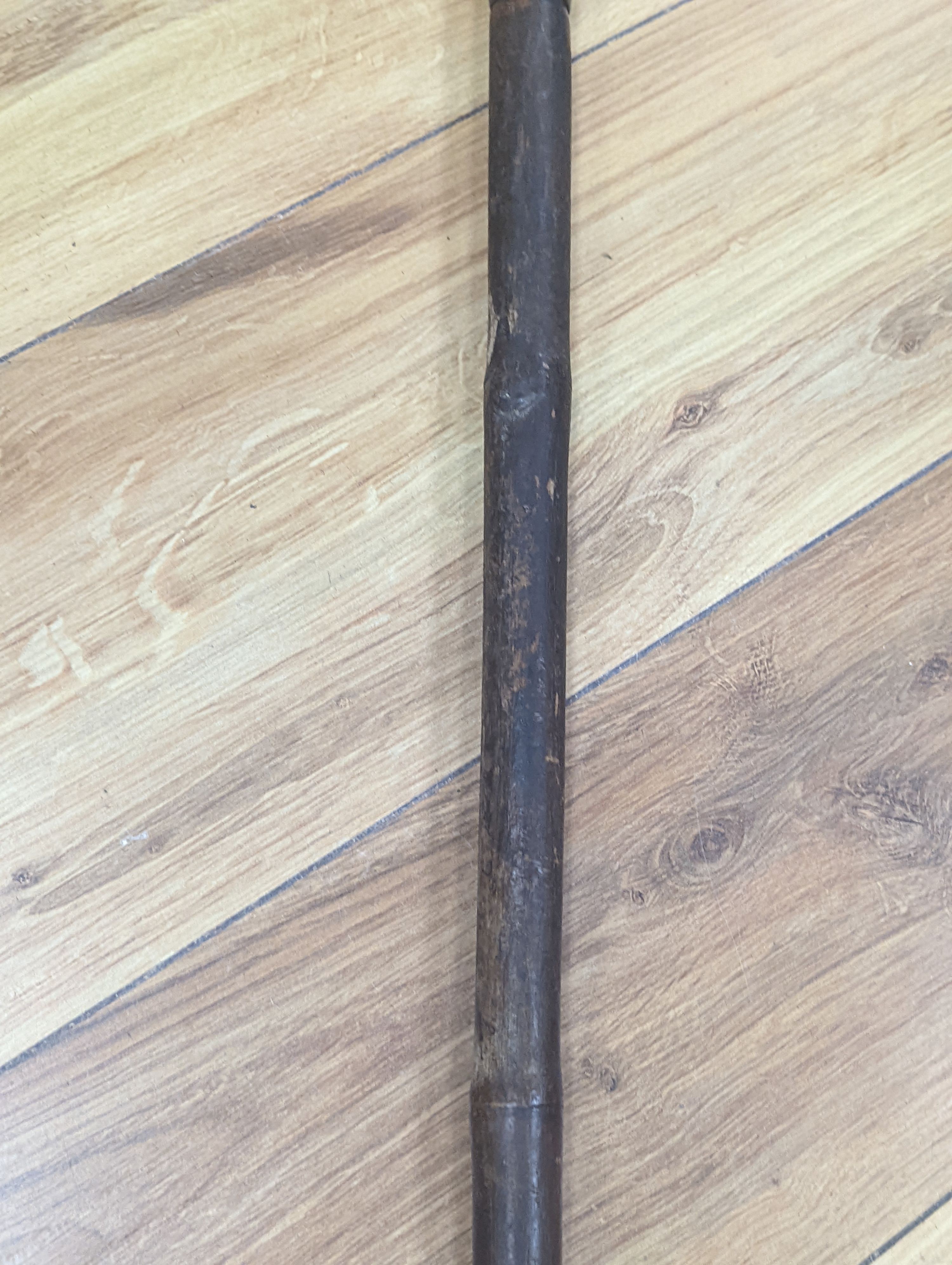 Two West African spears 236cm